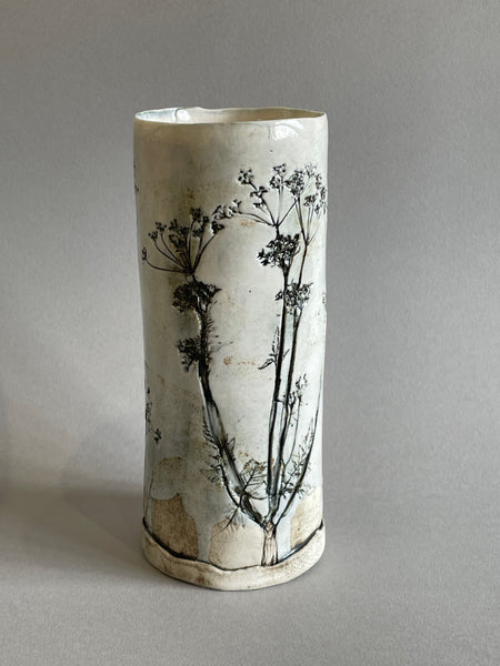 Cow Parsley Imprinted Vessel