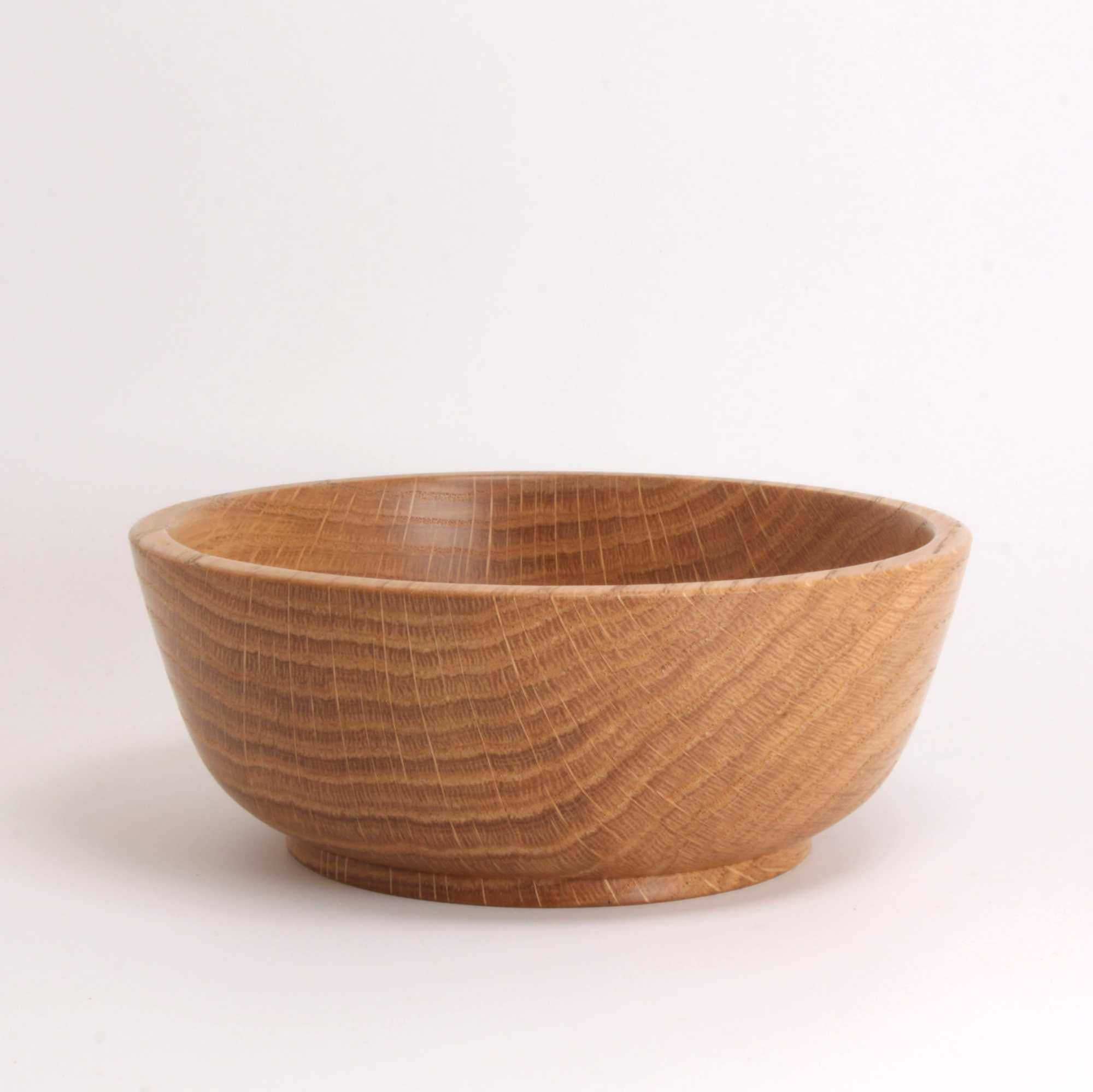 English Oak Wood Bowl