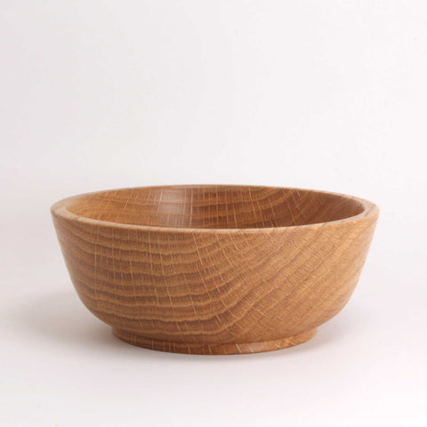 English Oak Wood Bowl