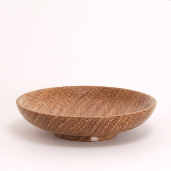 English Oak Wood Ring Bowl