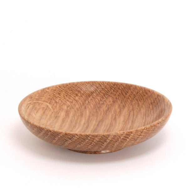 English Oak Wood Ring Bowl