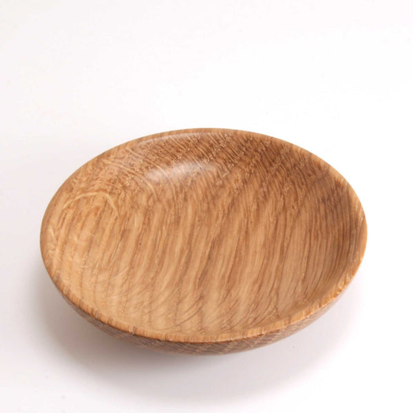 English Oak Wood Ring Bowl