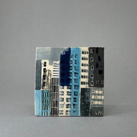 New York Wall Tile by Linda Cavill